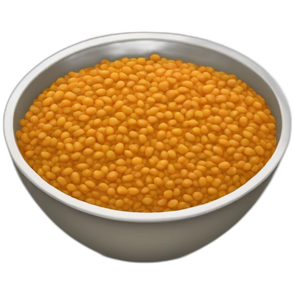 Bowl of lentils emoji
