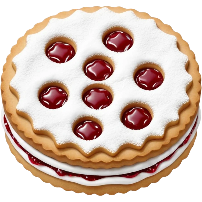 Linzer Cookie emoji