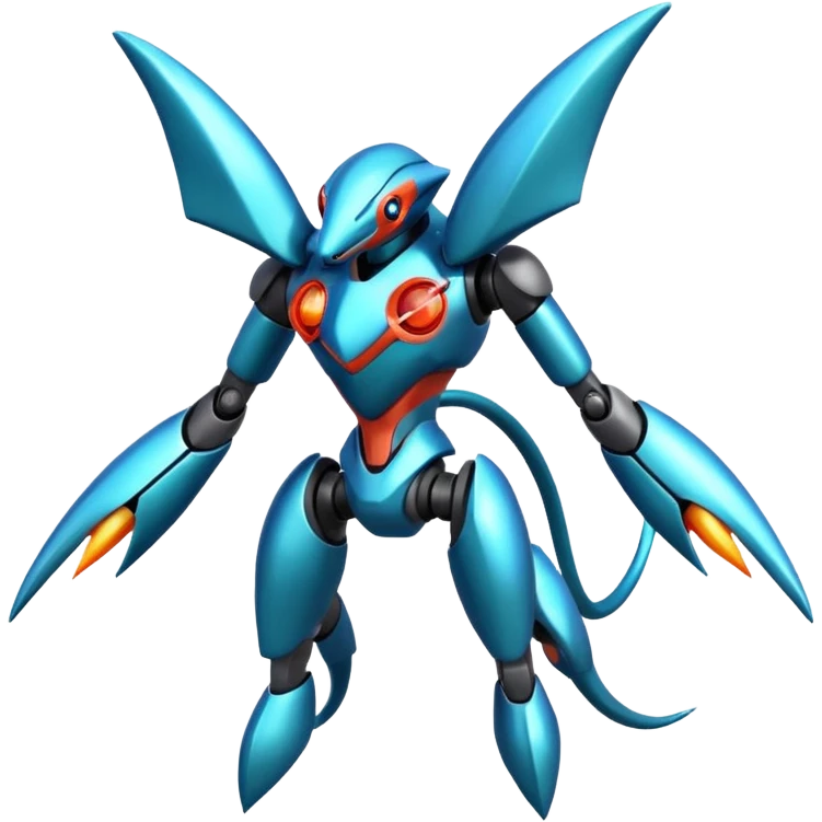 Genesect-Deoxys-Koraidon-Miraidon-Sharpedo-fusion emoji