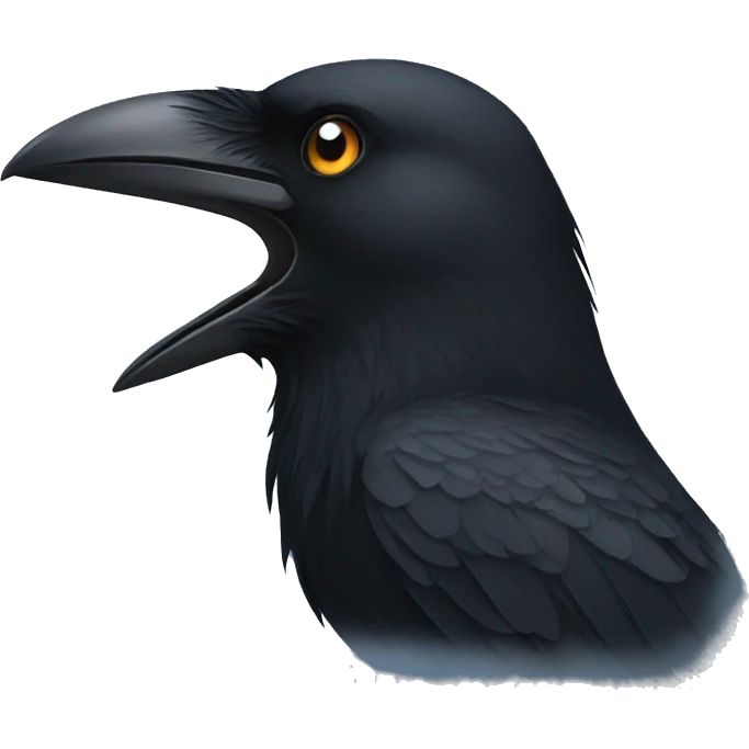 Crow emoji