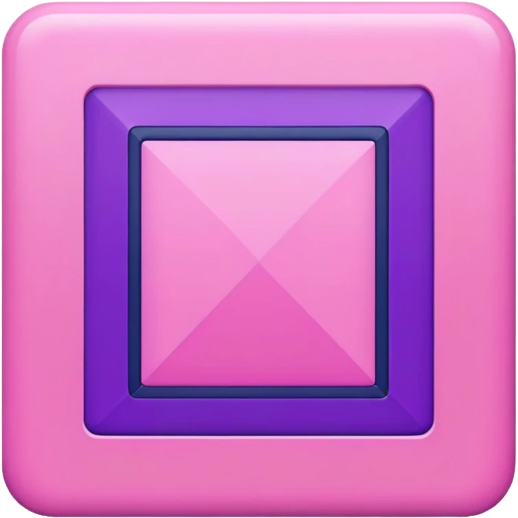 A pink and navy rectangle with a purple stripe in the middle emoji