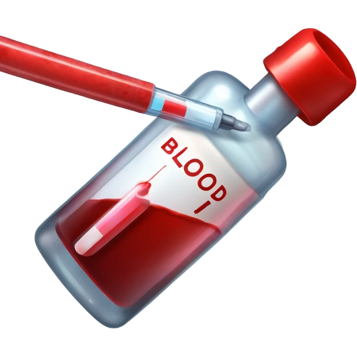 blood test emoji