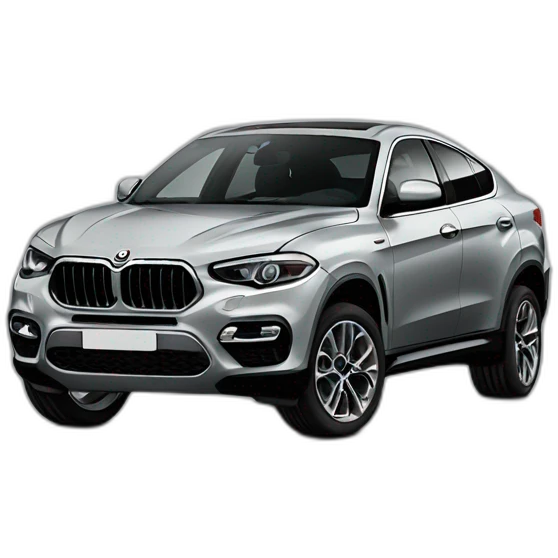 gray fiat BMW X6 fastback 2024 emoji