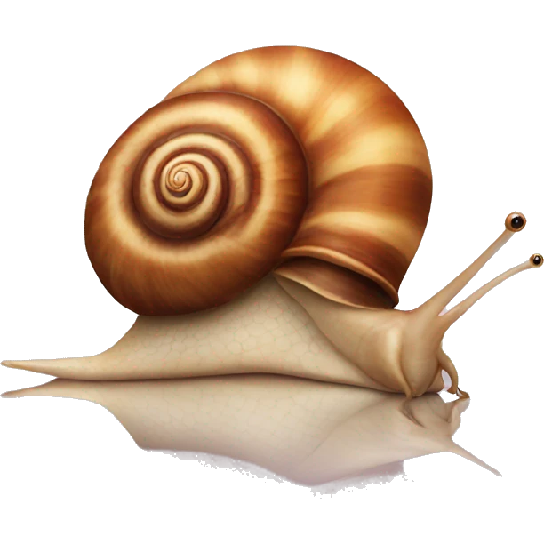 Face snail emoji