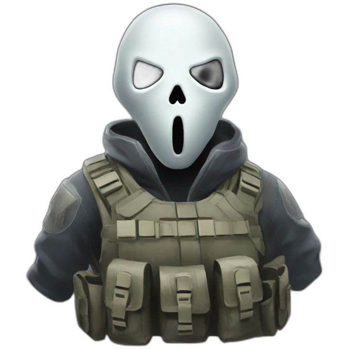 Ghost call of duty emoji