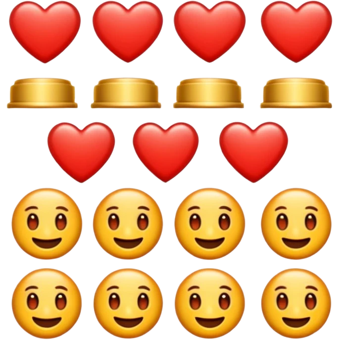 Kalp içinde R emoji