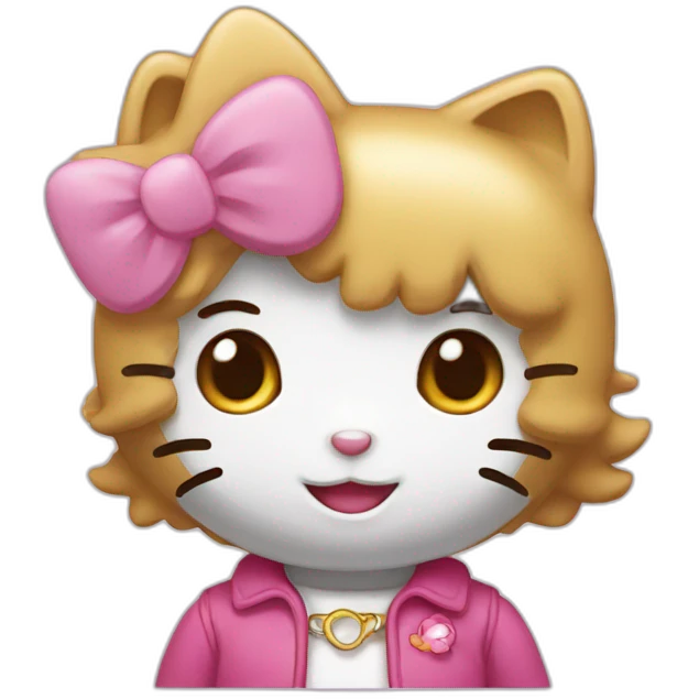 Hello kitty emoji