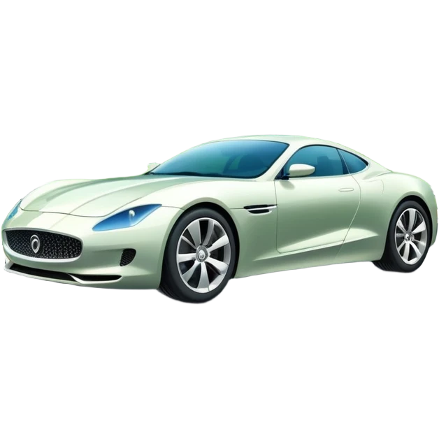 luxury car is driving on a scenic highway with beautiful landscape around emoji