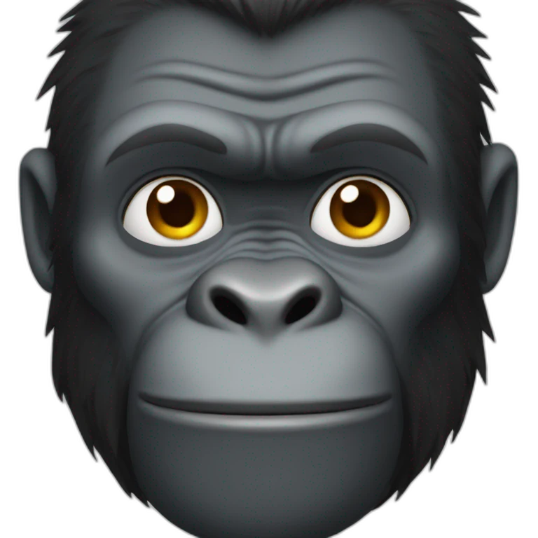 gorilla man emoji