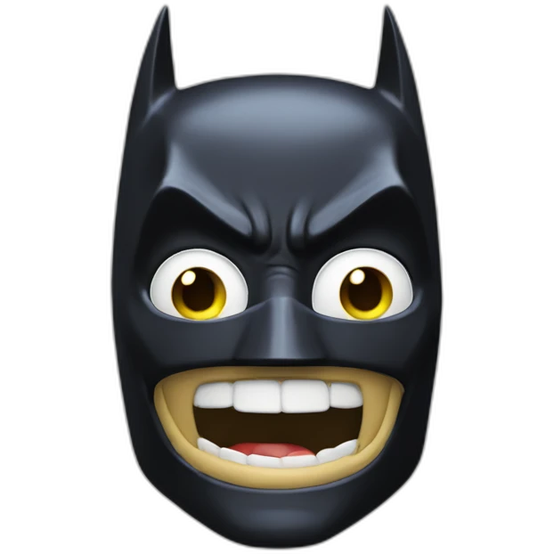 Batman riendo emoji