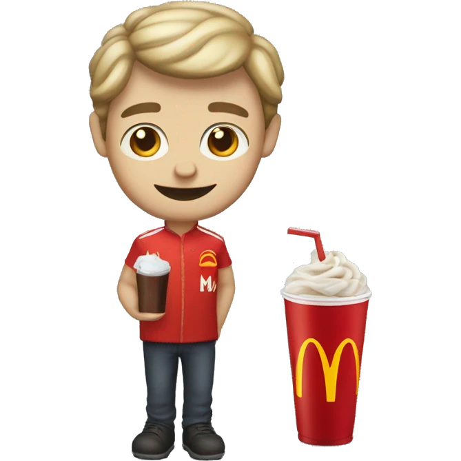 Maccas frozen Coke  emoji