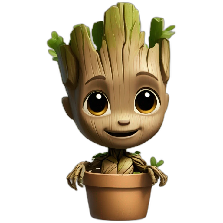 Baby groot emoji