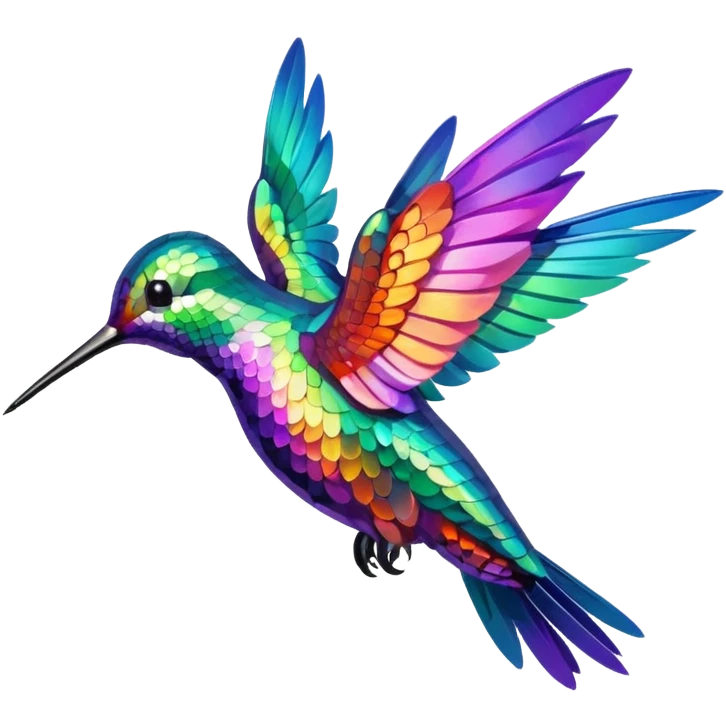 Hummingbird emoji