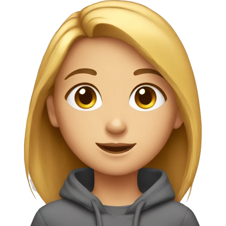 communication between young girls emoji