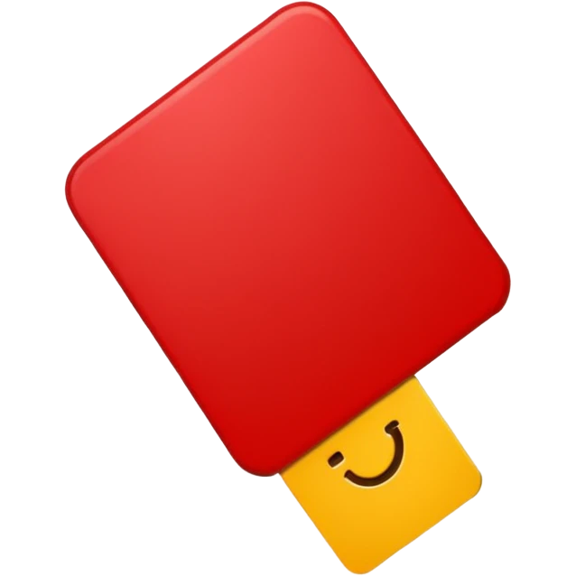 red card emoji