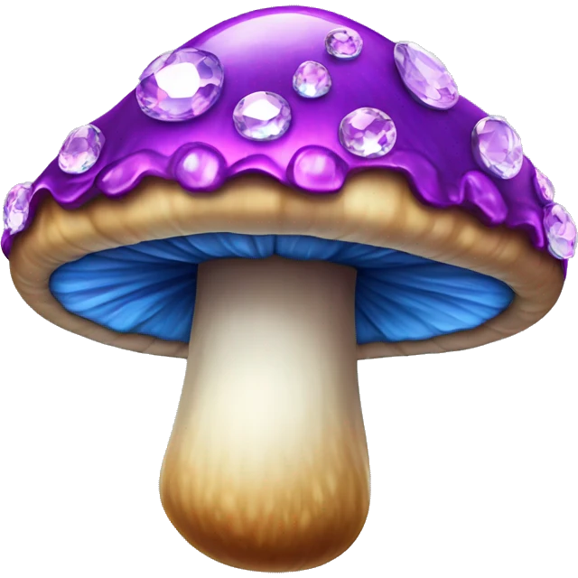 bejeweled mushroom emoji