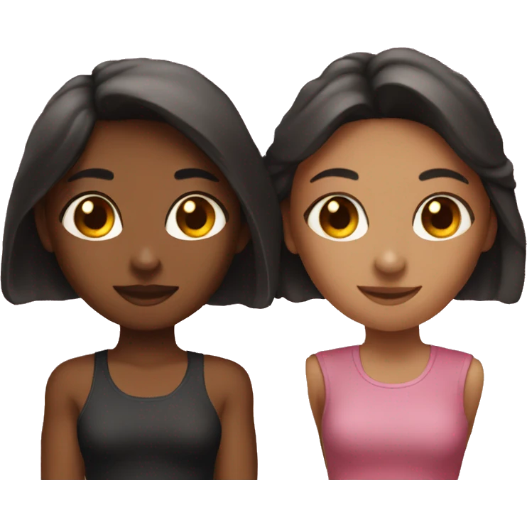 two girl friends emoji