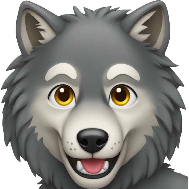 Wolf emoji