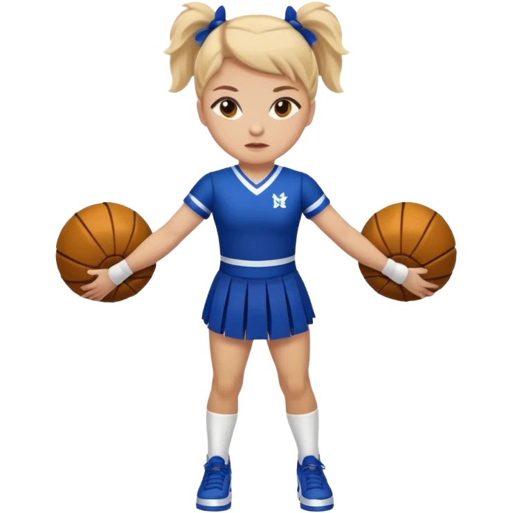 broken ankle cheerleader emoji