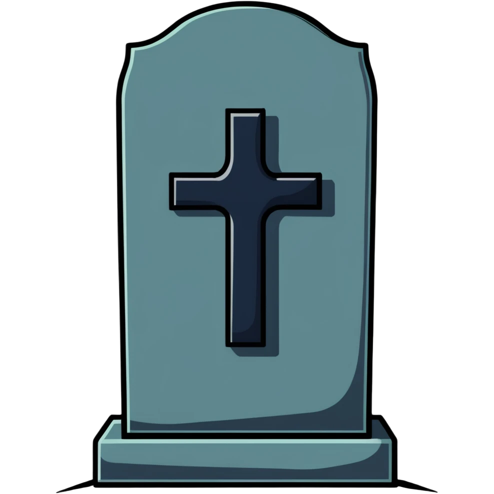 tombstone emoji