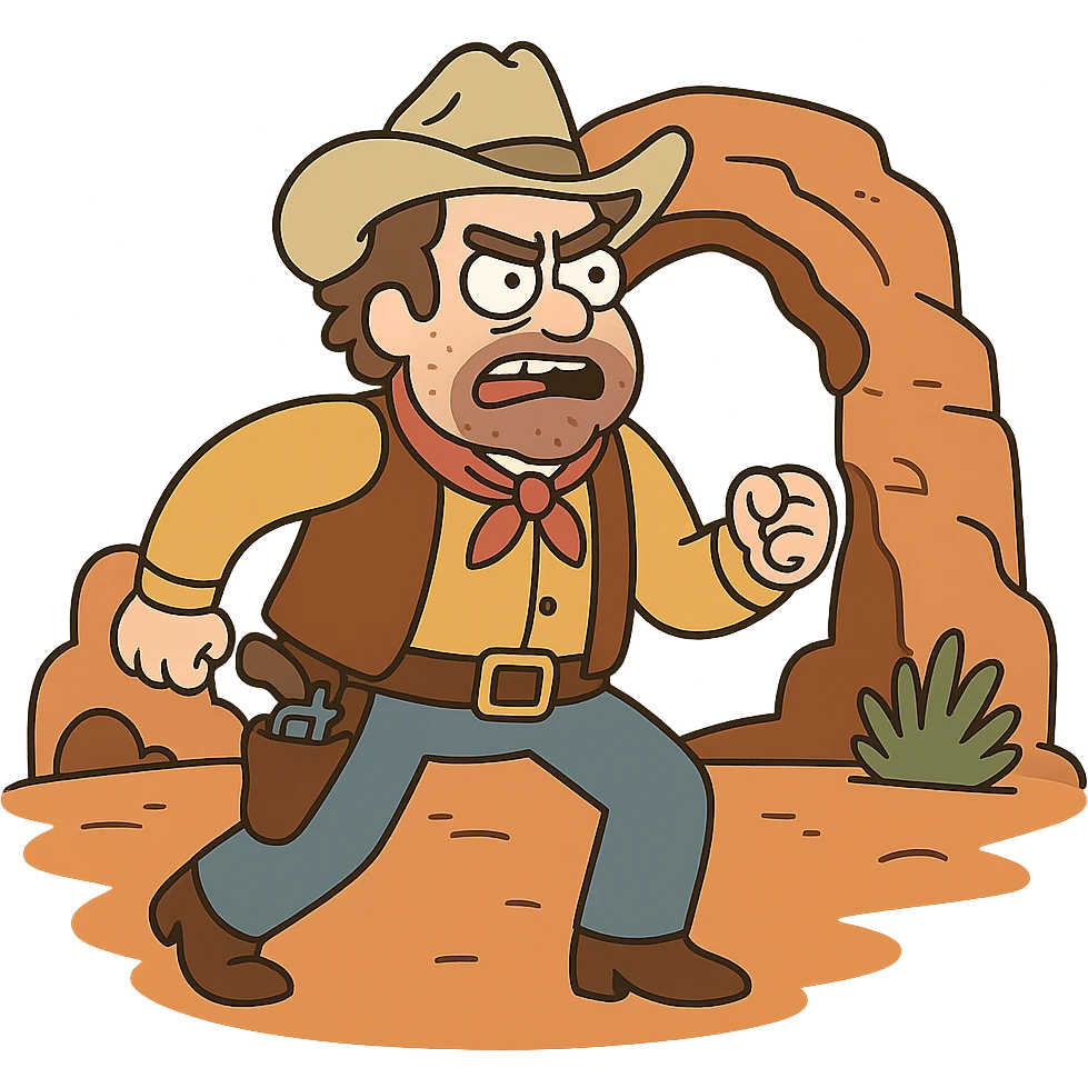 The Opening in flat toon style emoji