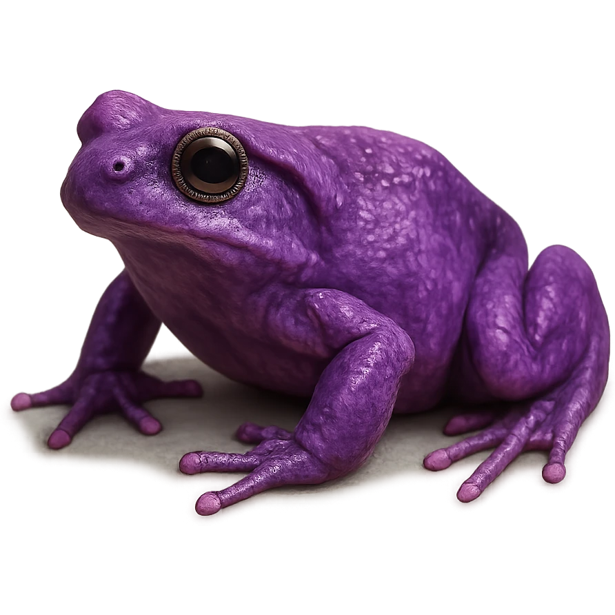 purple frog emoji