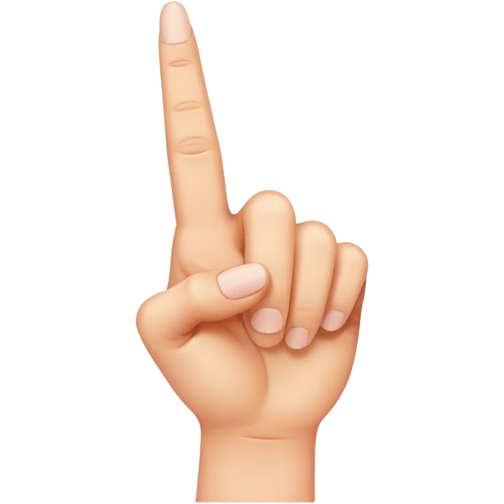 Middle finger  emoji