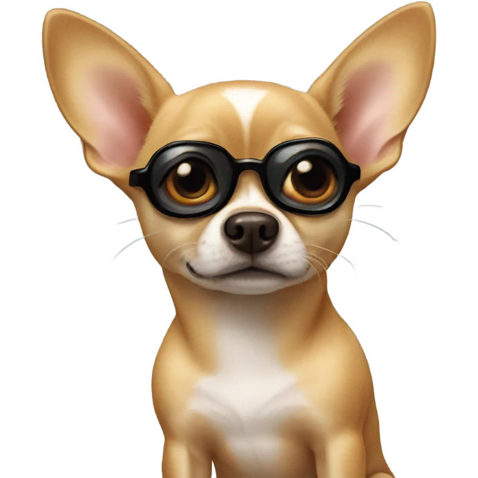 Diddy kissing chihuahua emoji