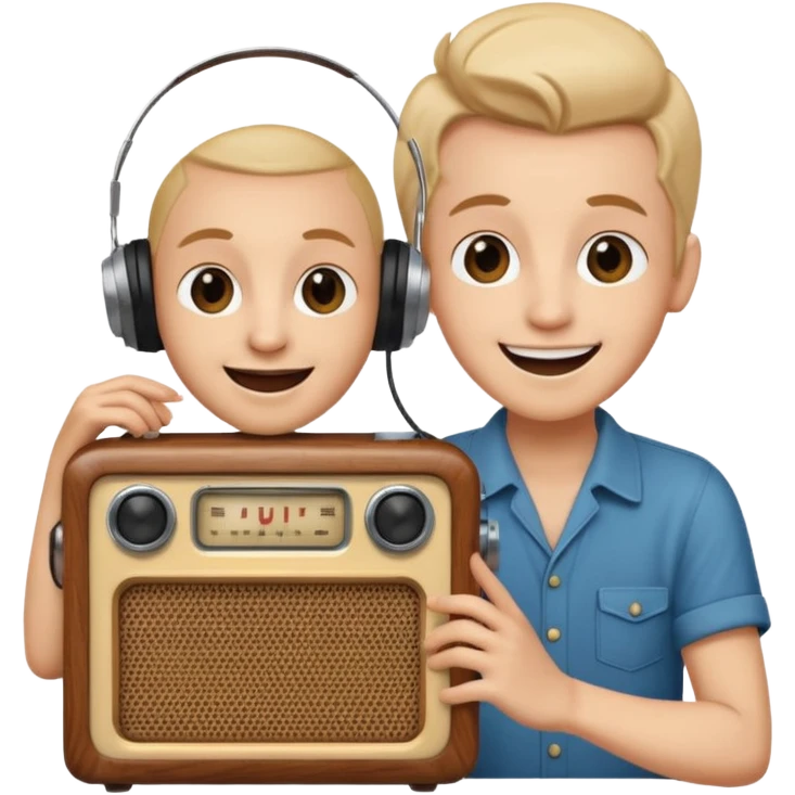 music lover radio speaker emoji