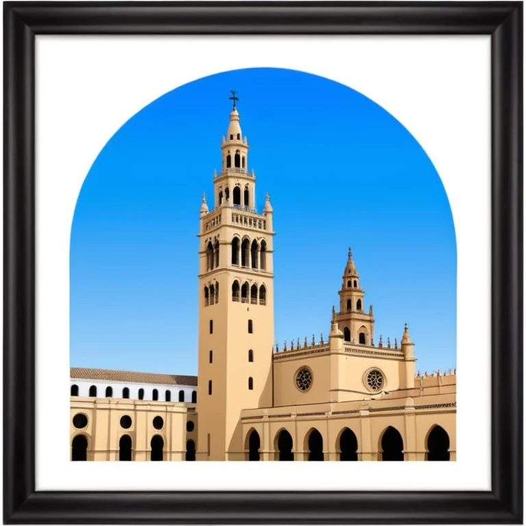 Seville  Cathedral Giralda Belltower emoji