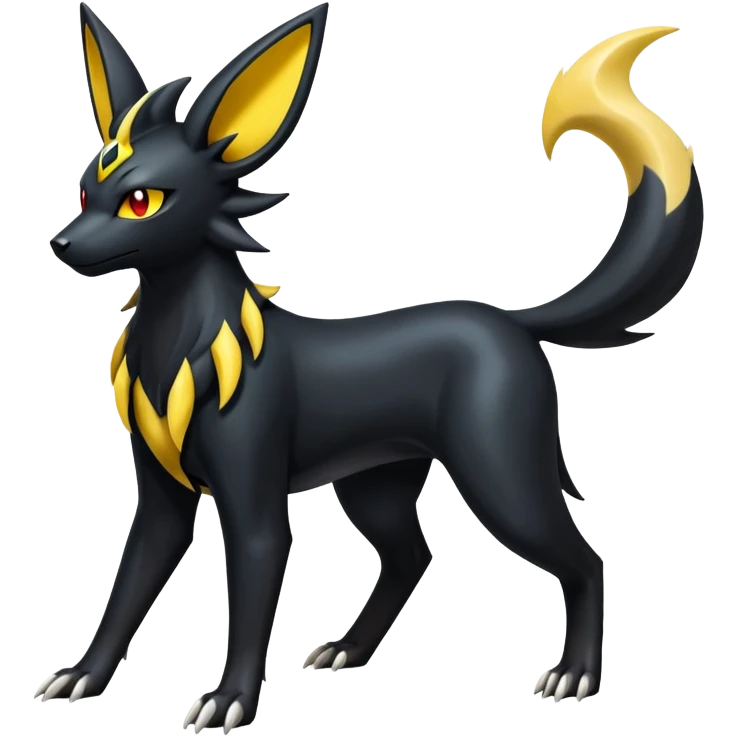Umbreon-Luxray-Manectric-Houndoom-Pokémon-Fakémon-hybrid-creature emoji