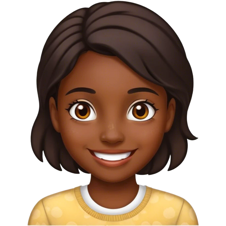 Hyperpigmentation meme girl emoji