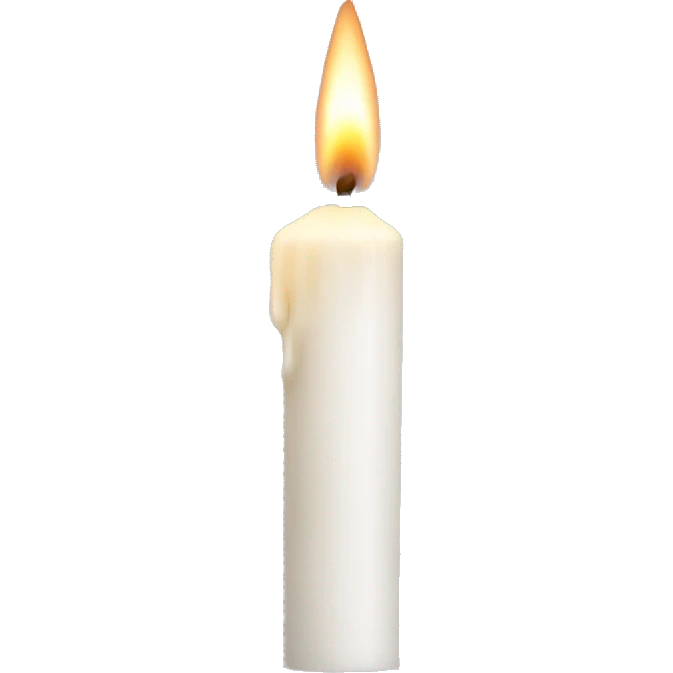 Candle white emoji