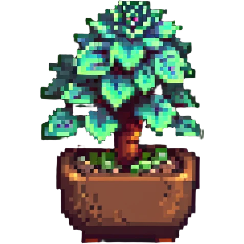 succulent bonsai plant emoji