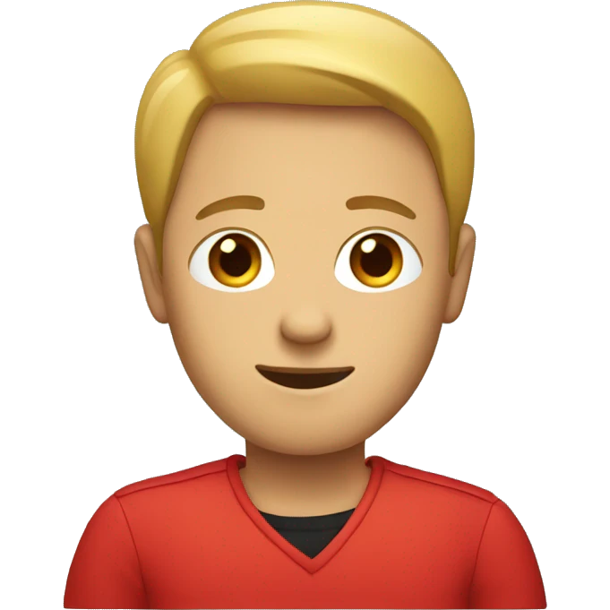 Red shirt  emoji