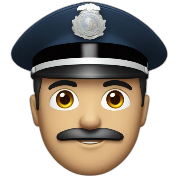 Policía militar emoji
