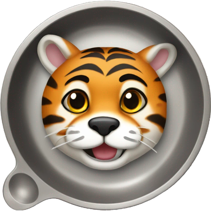 Pans and tiger mixed  emoji