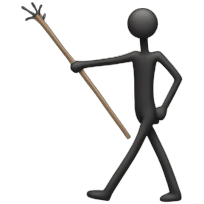 a stickman emoji
