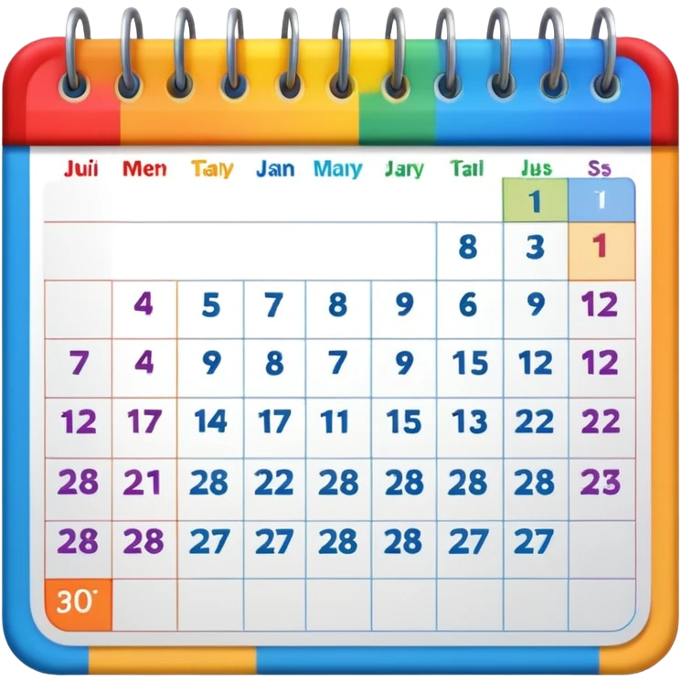 Calendar  emoji