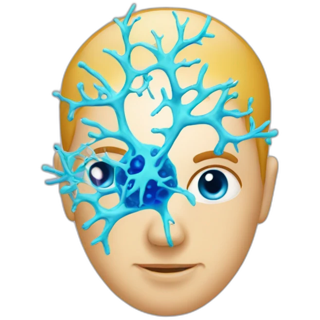 Neurologist and neuron emoji
