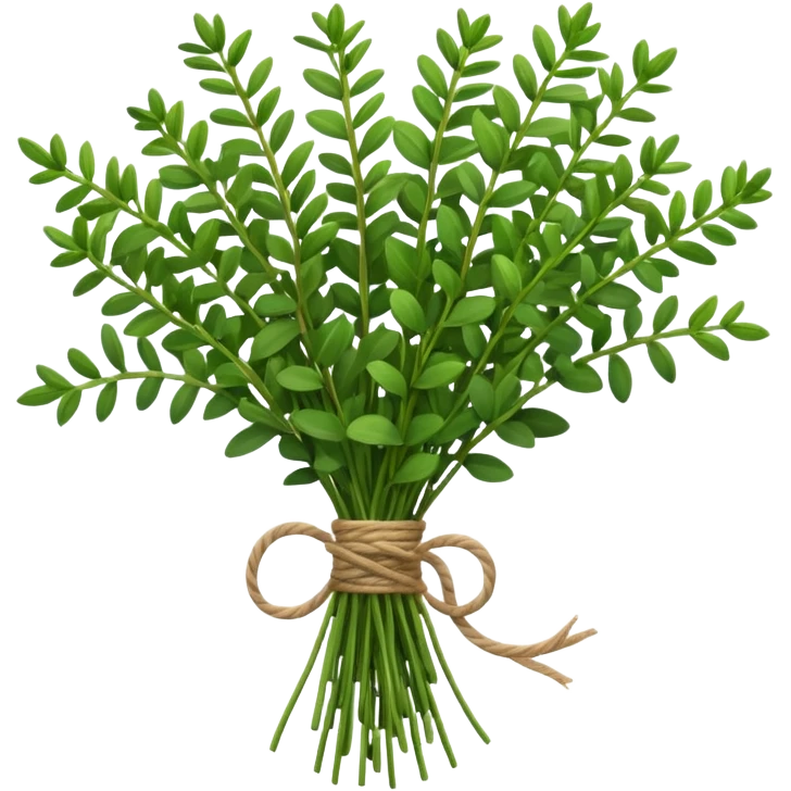thyme herb bouquet emoji