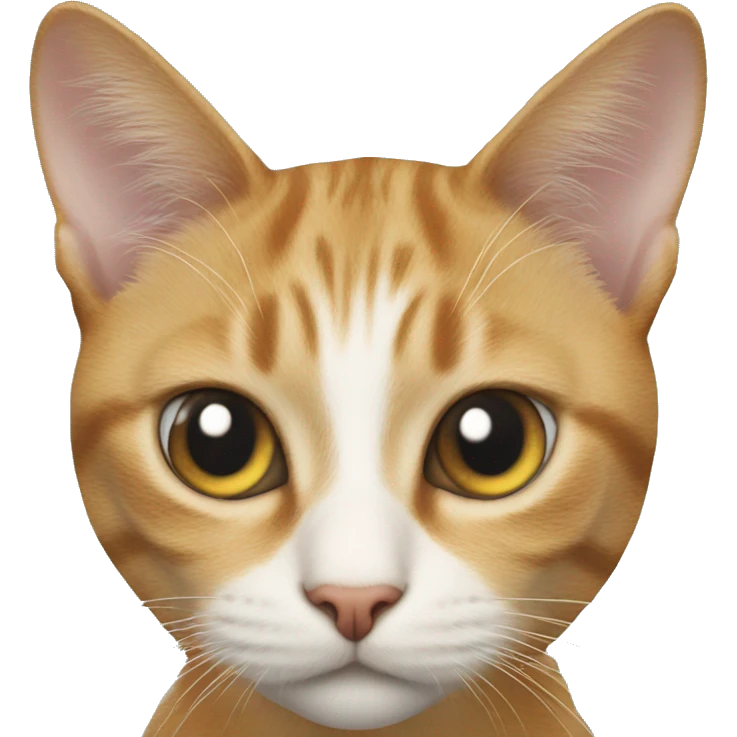 cat with a piece of brad n top of it's head emoji