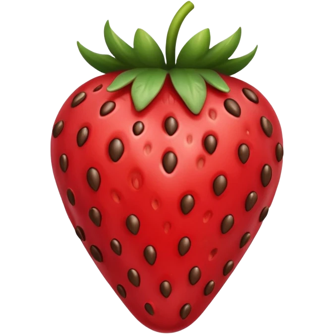 chocolate covered strawberry emoji
