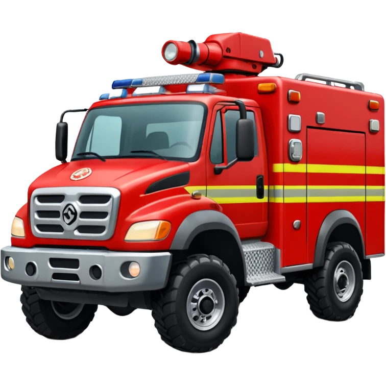 Search & Rescue Truck emoji