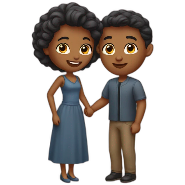 Couple amoureux emoji