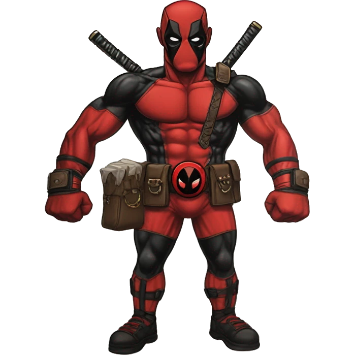 conor mcgregor costume Deadpool emoji