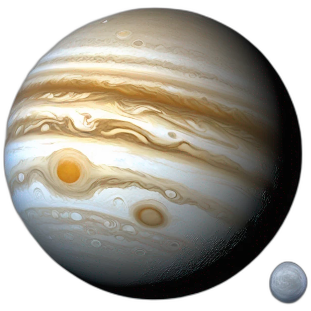 Jupiter’s icy moon Europa emoji