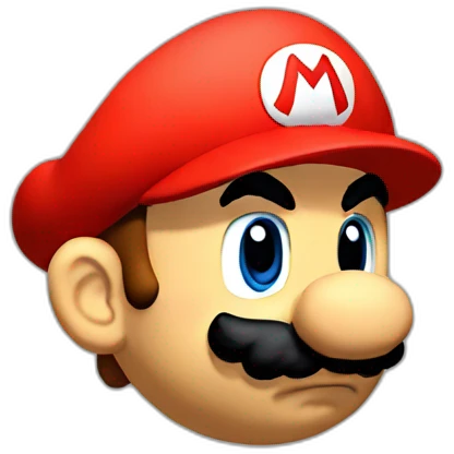 sad mario emoji