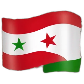 Mix with both tunisia and palestine flag emoji