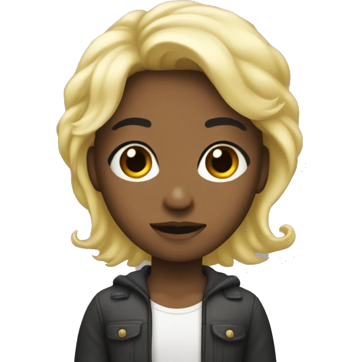 Mono maquillado emoji